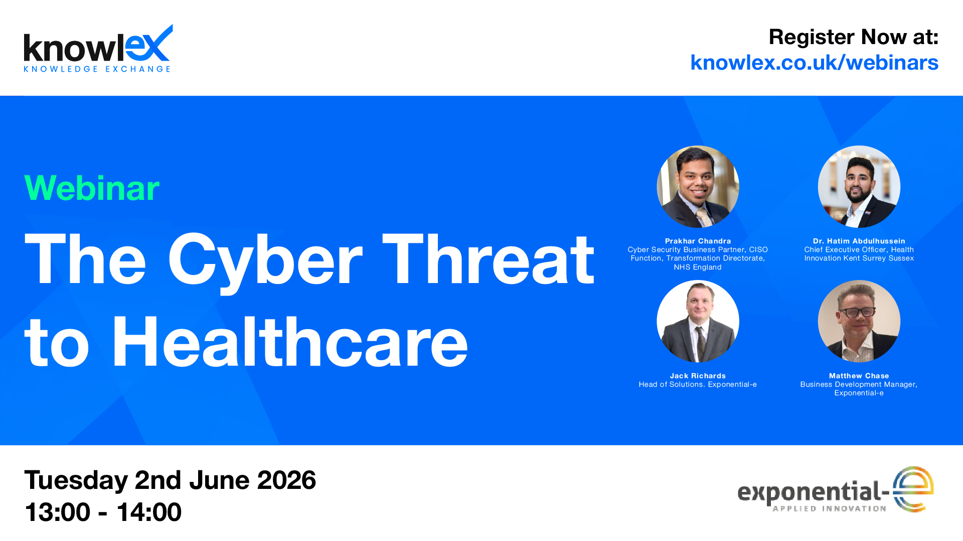 The Cyber threat to Healthcare